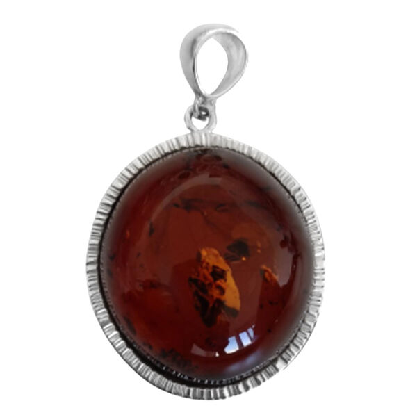 Bernstein Anhänger 925 Silber ca. 24,75 ct. image number 0