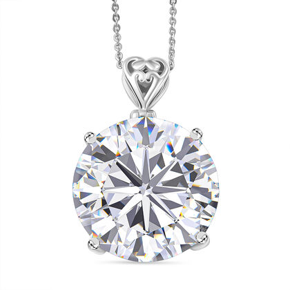 D'Joy Moissanit Schmuckset ca. 50 cm 925 Silber rhodiniert ca. 30.00 ct