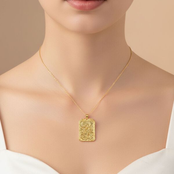 Nickelfreies Messing Halskette ca. 50 cm + 2.5 cm Extender, ca. 31,00g, Goldfarben image number 2