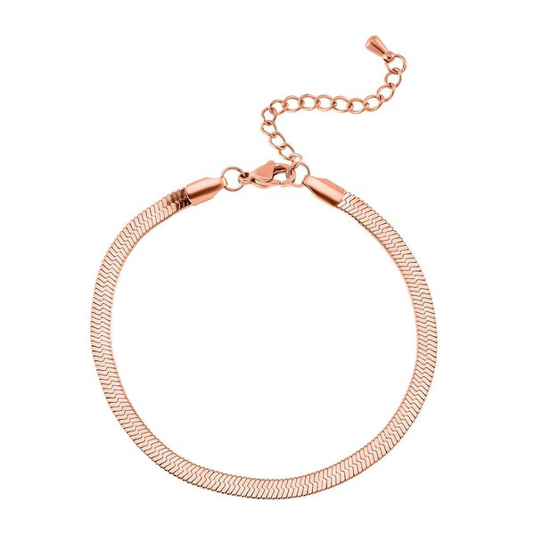 5er-Set - Armbänder in Roségoldton image number 5