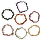 7er Set Armbander - Afrikanischer Amethyst, Nephrit, Citrin, Erdbeerquarz, Karneol, Serpentin, Sonnenstein ca. 512,00 ct.