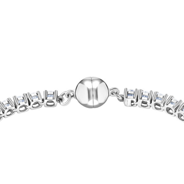 D'Joy Moissanit 20cm Armband, 925 Silber rhodiniert - 7,80 ct. image number 4