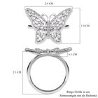 Diamant-Ring mit Schmetterling-Design - 0,33 ct. image number 5