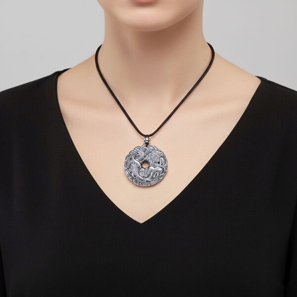 Terahertz Halskette Flexibles cm ca. 108.00 ct image number 2