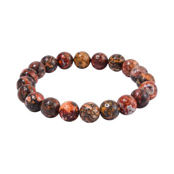 Leopard Jaspis Armband Flexibel cm  ca. 138,95 ct.