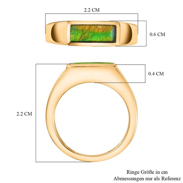 Ammolit Ring - 1,13 ct. image number 7