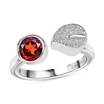 EverTrue roter Granat Ring - 1 ct.