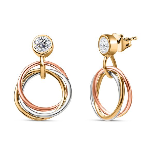 Moissanit Ohrringe - 0,84 ct. image number 6