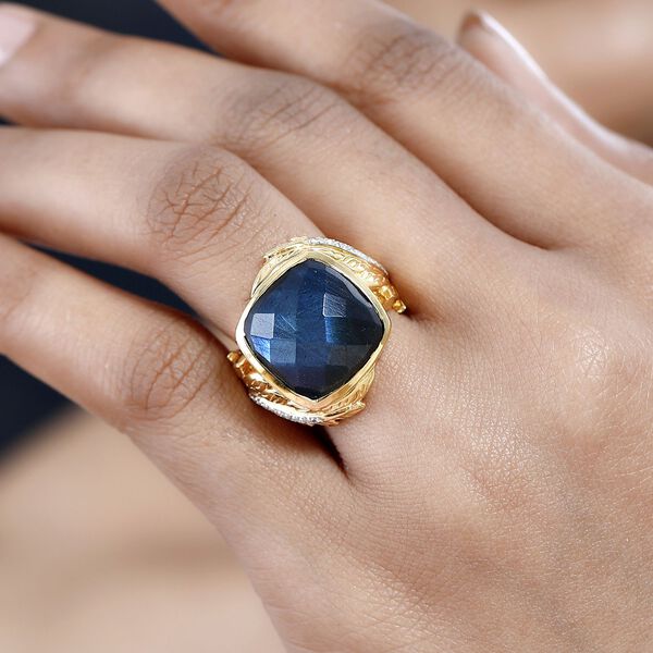 GP Italian Garden Collection - AAA Labradorit Ring, ca. 12,91 ct image number 4