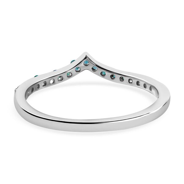 AAA Kagem Sambischer Smaragd Ringe 925 Silber rhodiniert (Größe 20.00) ca. 0.26 ct image number 3