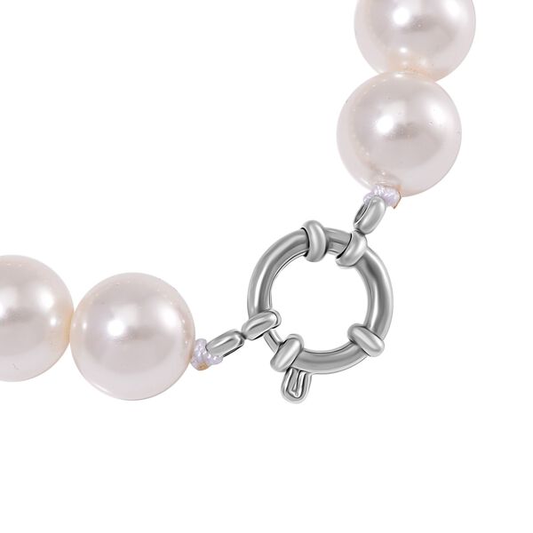 Wei&szlig;es Muschelkernperle Armband image number 5