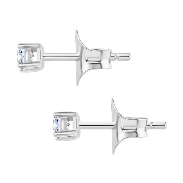 LUXURIANT SI-GH Labor Diamant Ohrringe, 925 Silber rhodiniert - 0,25 ct. image number 3