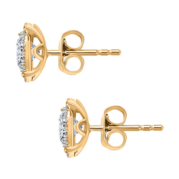 Moissanit Ohrringe - 1,80 ct. image number 4