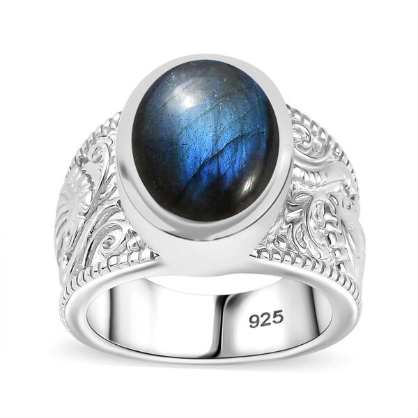 AAA Labradorit Ring - 6,74 ct. image number 2