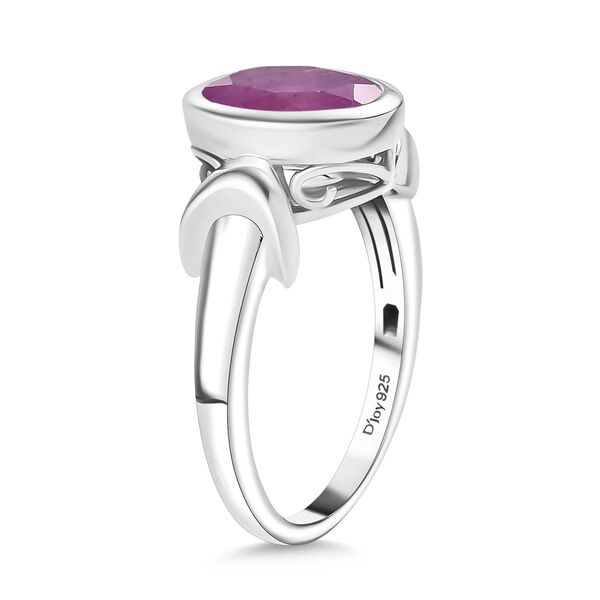 D'Joy Ilakaka Rosa Saphir Ring - 3,82 ct. image number 5