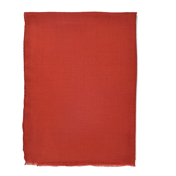 LA MAREY - Gro&szlig;formatiger Schal, 100% Kaschmirwolle, 70 x 195 cm, Kupferrot image number 5