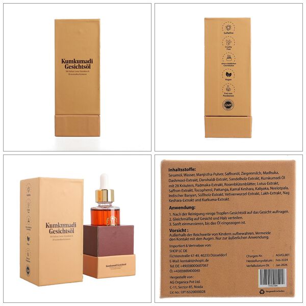 SQIN Botanicals- Kumkumadi Gesichts&ouml;l, 50ml image number 7