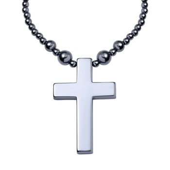 3er Set H&auml;matit Halsketten mit Elefant, Schmetterling und Kreuz ca. 727.65 ct