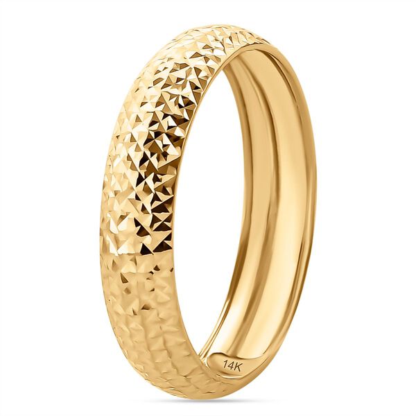 Bandring mit Diamantschliff-Muster image number 4