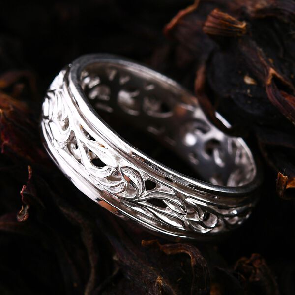 925 Silber Ringe (Gr&ouml;&szlig;e 19.00) ca. 4,53g image number 1