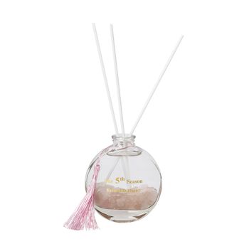 The 5th Season- Aromatherapie Duft-Diffusor mit Rosenquarz, Duftst&auml;bchen und Quasten, 100ml