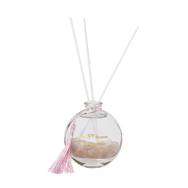 The 5th Season- Aromatherapie Duft-Diffusor mit Rosenquarz, Duftst&auml;bchen und Quasten, 100ml image number 2