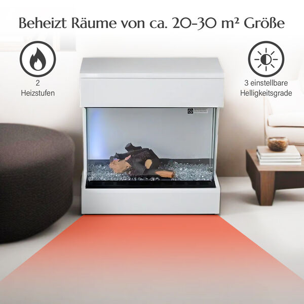 Elektrischer Kamin mit Fernbedienung image number 4