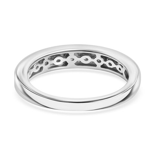 LUXURIANT DIAMOND - Lab Grown Diamant SI-GH Ring 925 Silber rhodiniert (Größe 18.00) (10-15 Werktage Lieferzeit) ca. 0.50 ct image number 4