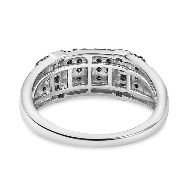 Blauer Diamant-Ring - 0,50 ct. image number 6