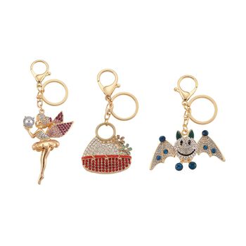 Wei&szlig;er Kristall Schmuckset Legierung emailliert, Legierung Std Gelb