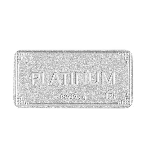 999 Platin Barren - 1 Gramm image number 0