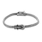 Royal Bali Kollektion - Tulang Naga Schnalle Armband ca. 20 cm 925 Silber ca. 29,32g