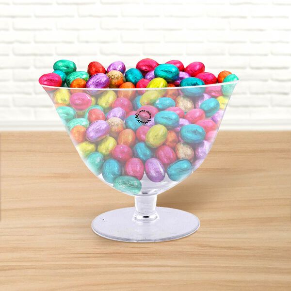 CLOSE OUT DEAL : in Italien hergestellt - authentische Murano Glasvase, Blumenmuster image number 0