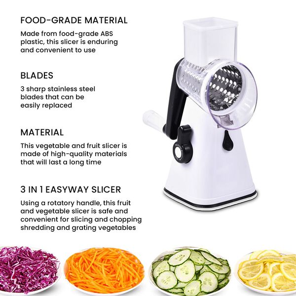 Obst- und Gem&uuml;seschneider, Wei&szlig; image number 19