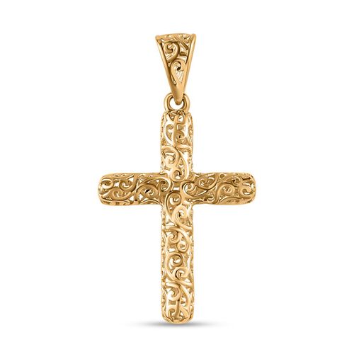 Kreuz-Anhänger in 375 Gold image number 0