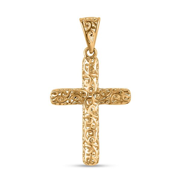 Kreuz-Anhänger in 375 Gold image number 0