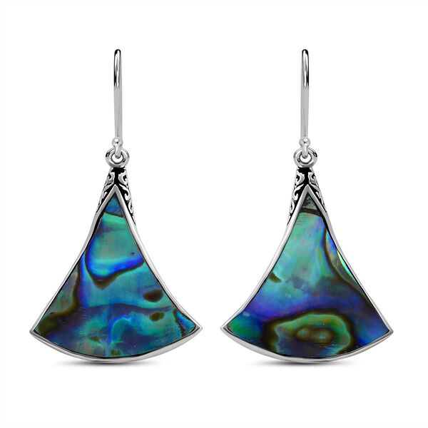 Royal Bali - Abalone Muschel Ohrringe, 925 Silber ca. 2.00 ct