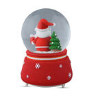 Schneekugel mit Musik und Lichter, 3xAAA Batterie (nicht inkl.), Größe 15x10, Weihnachtsmann  image number 2