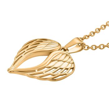 Reiner Edelstahl IP-Gelbbeschichtung Halskette ca. 50 cm ca. 10,70g