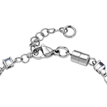EVER TRUE Kyanit Armband ca. 15 cm + 4 cm Extender, 316L Edelstahl ca. 4,98 ct.