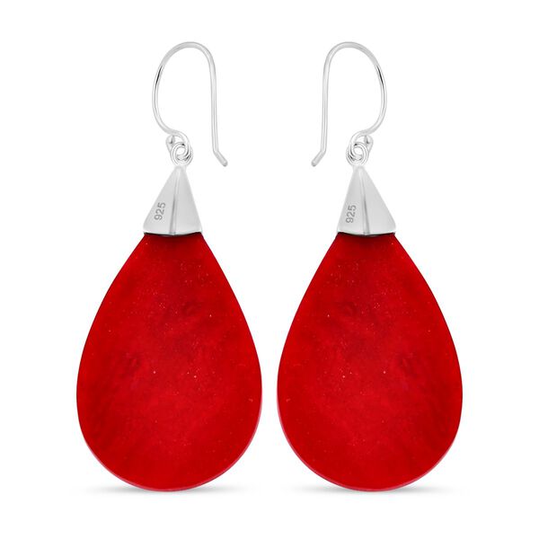 Royal Bali Kollektion - Rote Koralle-Ohrringe image number 3