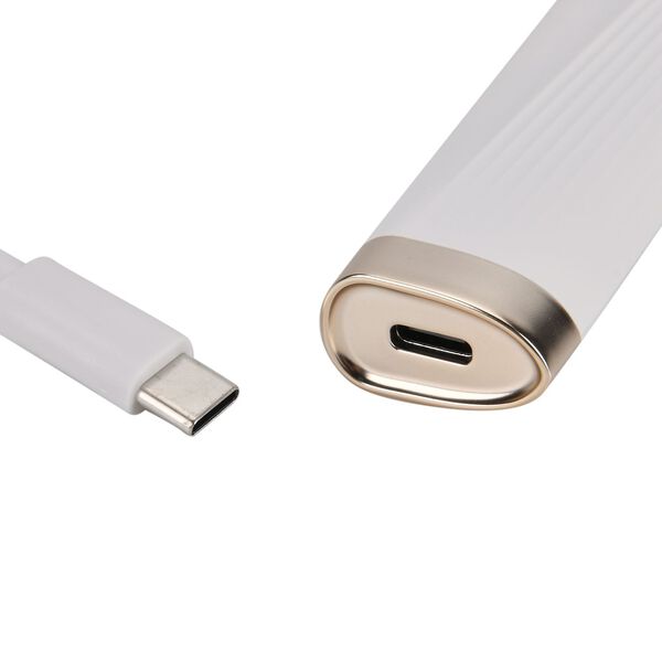 Mini Sonic Gesichtshaarentferner, 12 Klingen, wei&szlig; image number 7