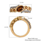Madeira Citrin Ring 925 Silber vergoldet  ca. 1,57 ct image number 6