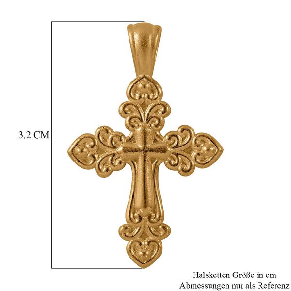 Kreuz Anh&auml;nger in 999 Gold image number 4