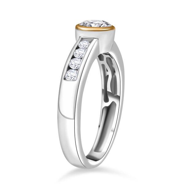 Zweifarbiges Moissanit Schmuckset - 1,76 ct. image number 5