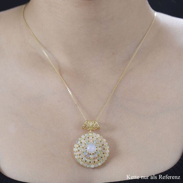 AA Natürlicher, äthiopischer Welo Opal-Anhänger - 6,43 ct. image number 4