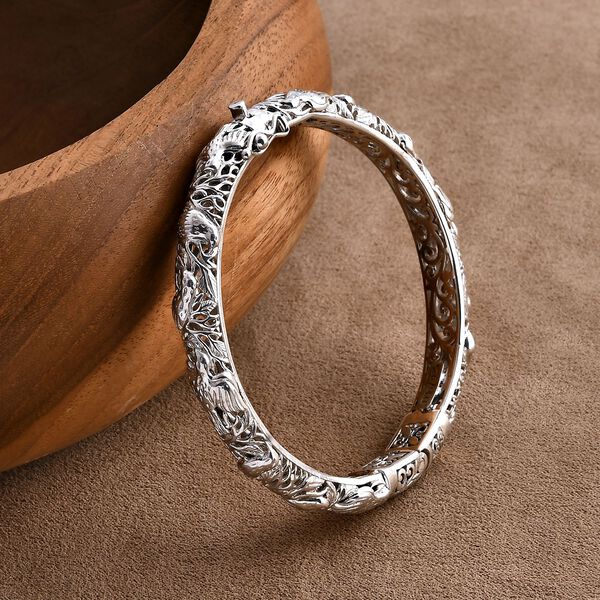 D'Joy Royal Bali - 925 Silber 19cm Armreif, Jalak Bali image number 1