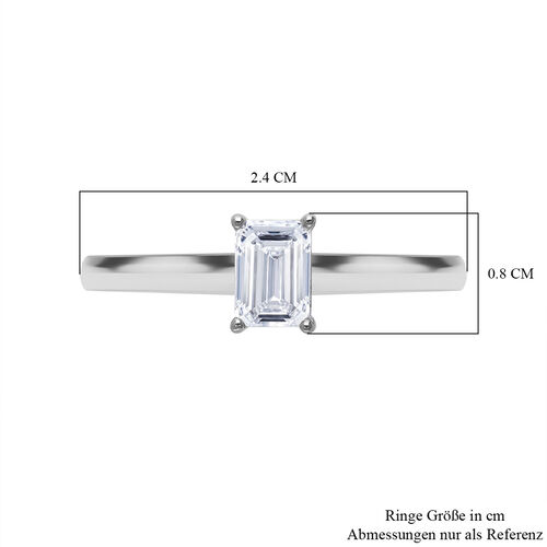 LUXURIANT DIAMOND- IGI zertifizierter VS-E Labor Diamant Ring in 950 Platin- 1 ct. image number 2
