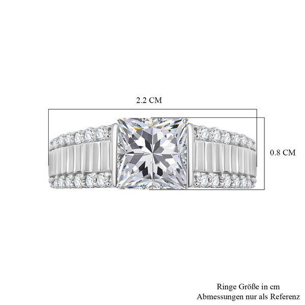 Moissanit Ring - 2,22 ct. image number 6