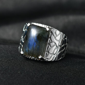 EverTrue AAA Labradorit Ring - 7,93 ct.